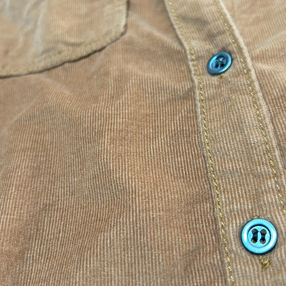 🍀 Lucky Brand Corduroy Button Down Shirt Dress - Picture 4 of 7